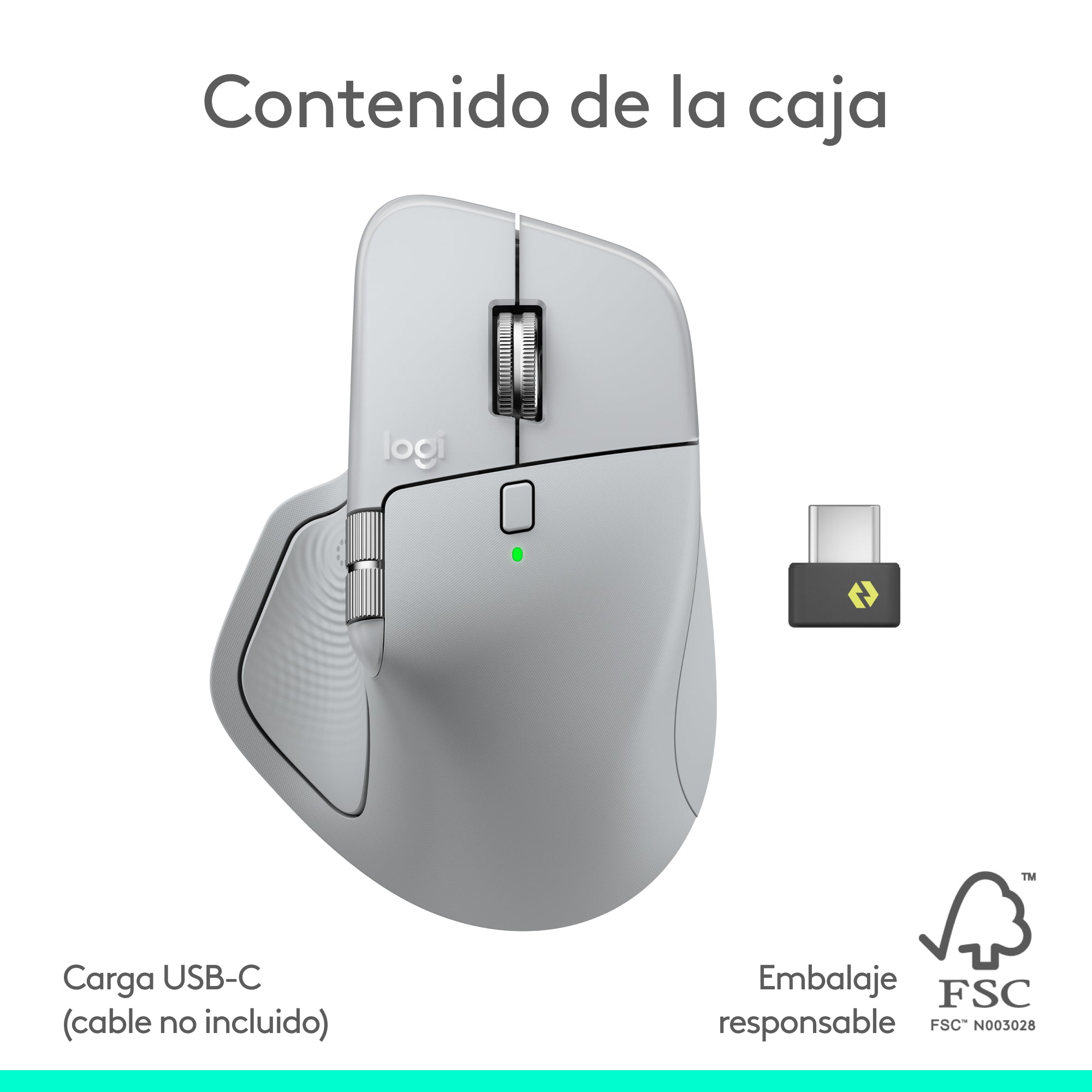 Mouse Inalambrico Logitech MX Master 4 Gris