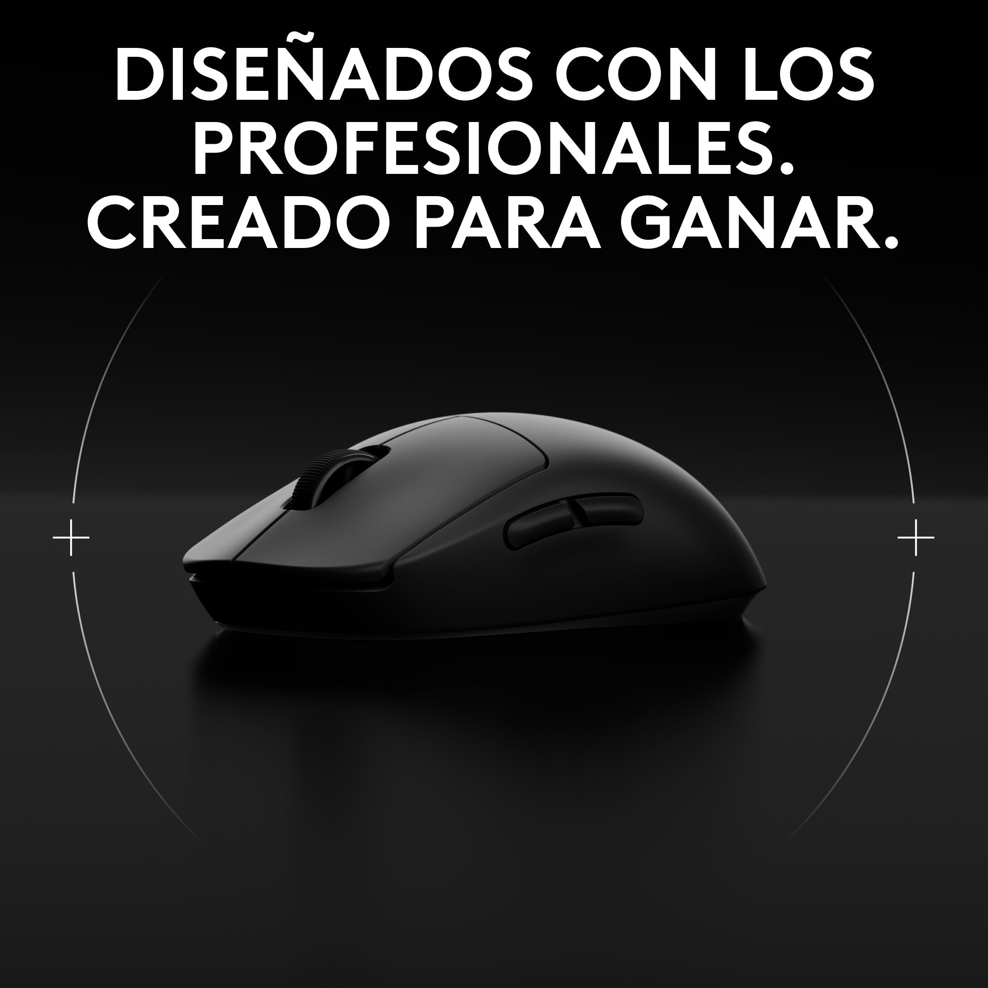 Mouse inalámbrico para juegos PRO 2 LIGHTSPEED Negro