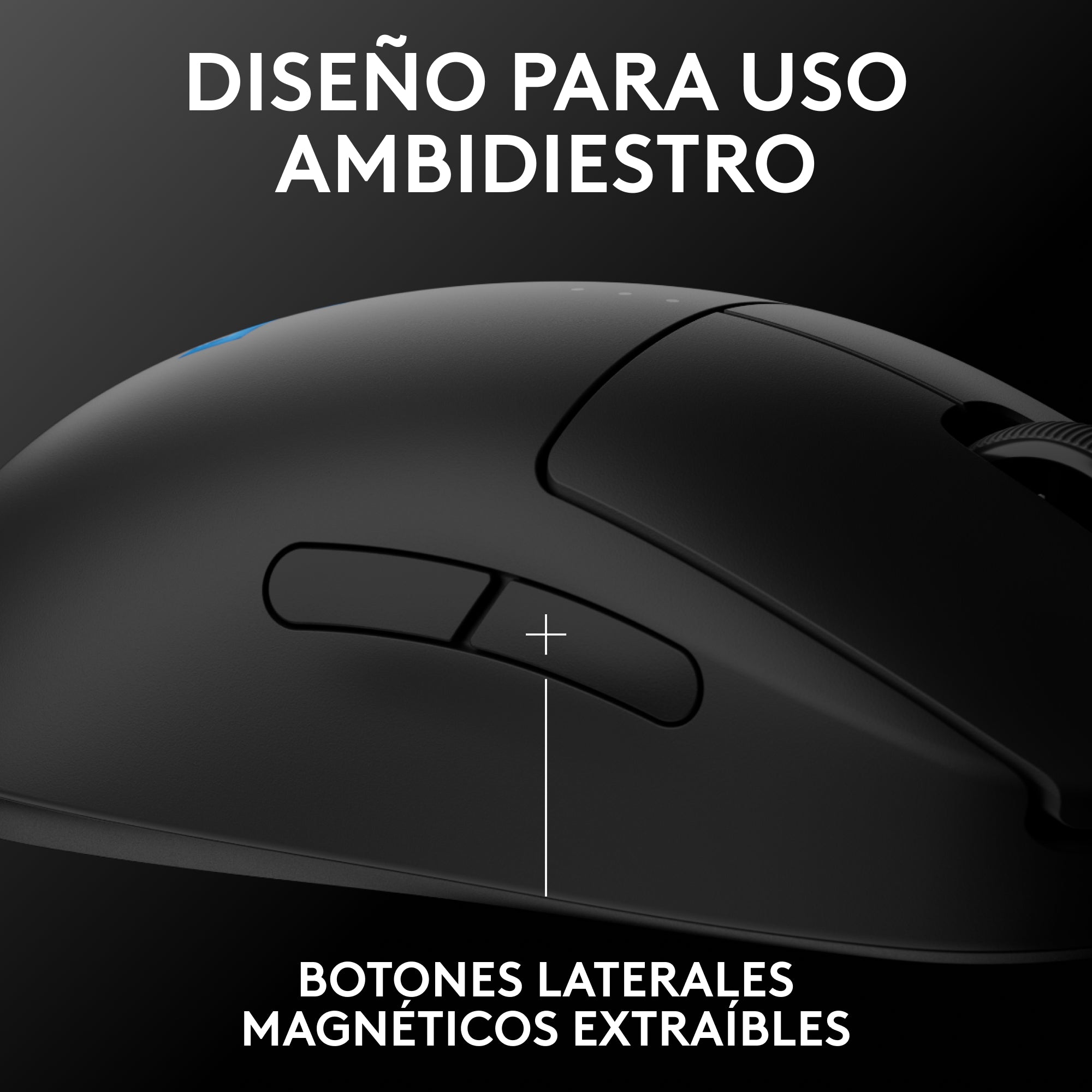 Mouse inalámbrico para juegos PRO 2 LIGHTSPEED Negro