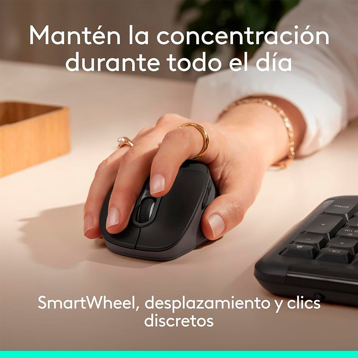 Mouse Inalámbrico Bluetooth Logitech M850 L Signature Comfort Plus