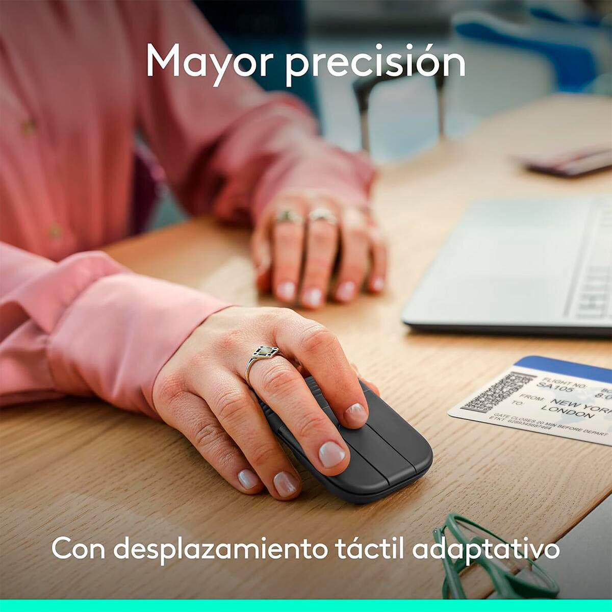 Mouse inalámbrico ultraportátil Mobi Fold