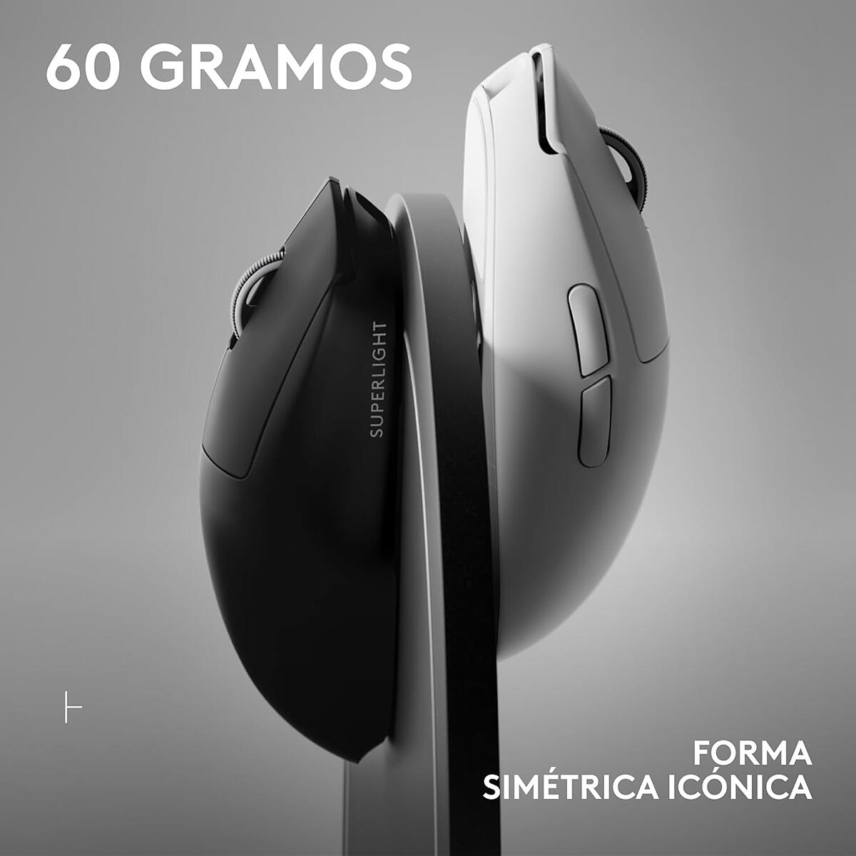 Mouse Inalámbrico Logitech PRO X SUPERLIGHT 2 SE LIGHTSPEED Blanco