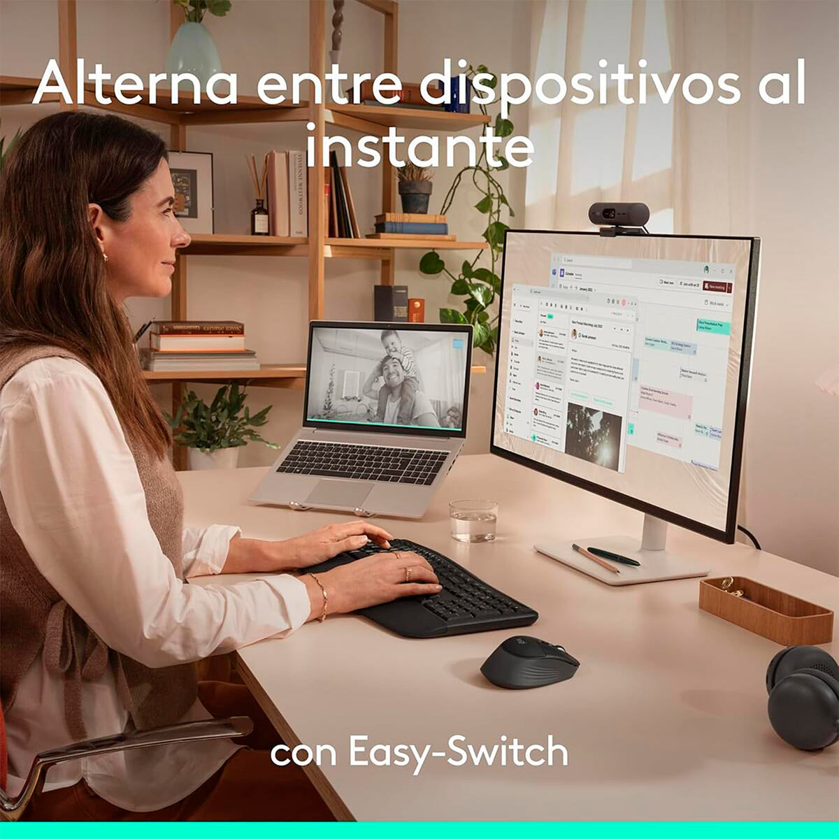 Mouse Inalámbrico Bluetooth Logitech M850 L Signature Comfort Plus