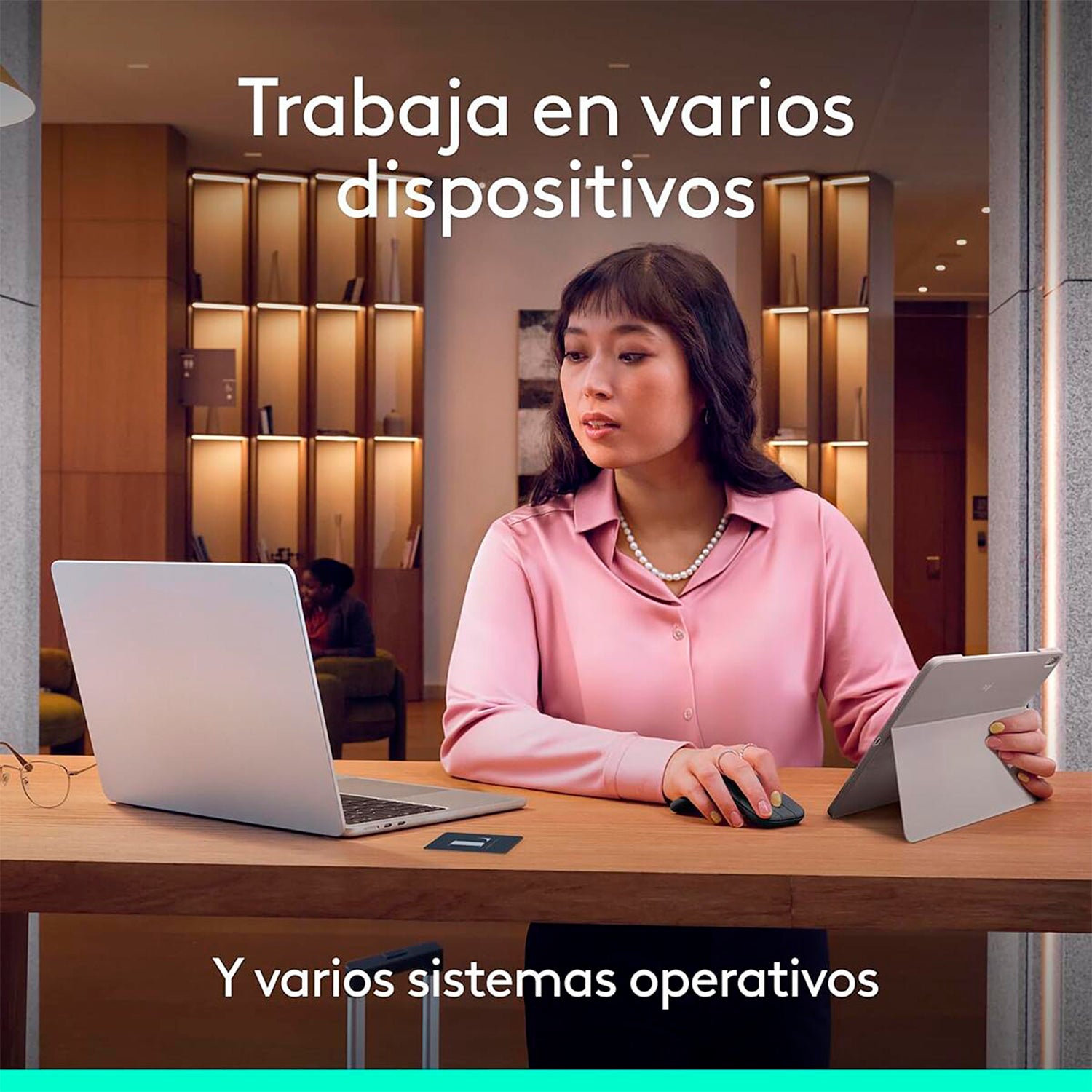 Mouse inalámbrico ultraportátil Mobi Fold