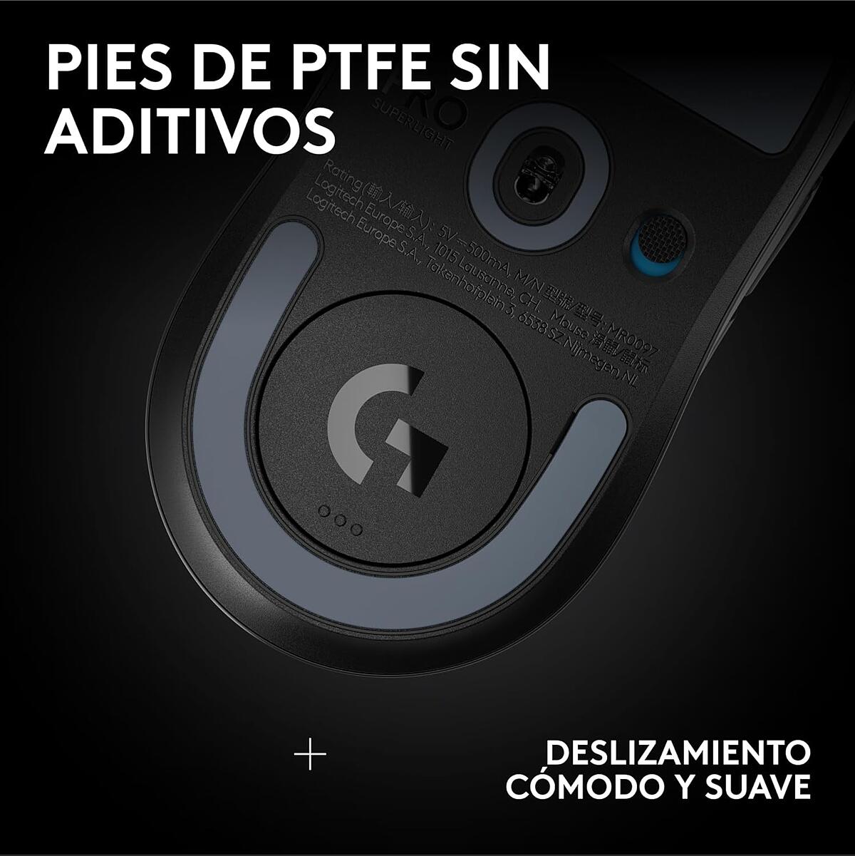 Mouse Inalámbrico Logitech PRO X SUPERLIGHT 2 SE LIGHTSPEED Negro