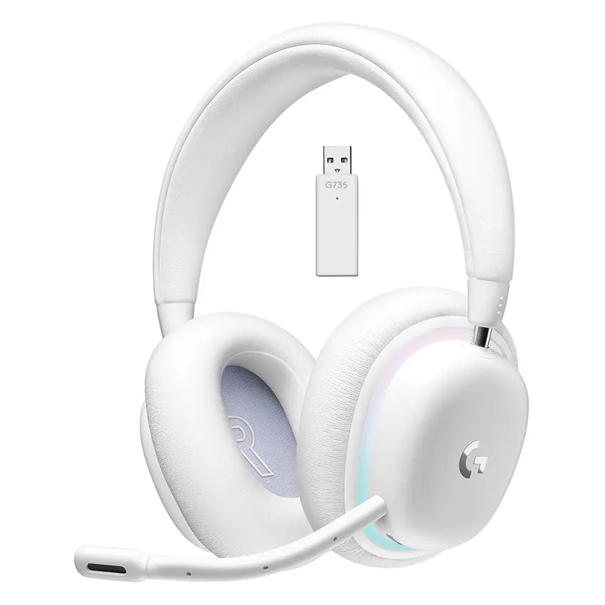 Auricular Gamer Inalámbricos Logitech G735 Blanco