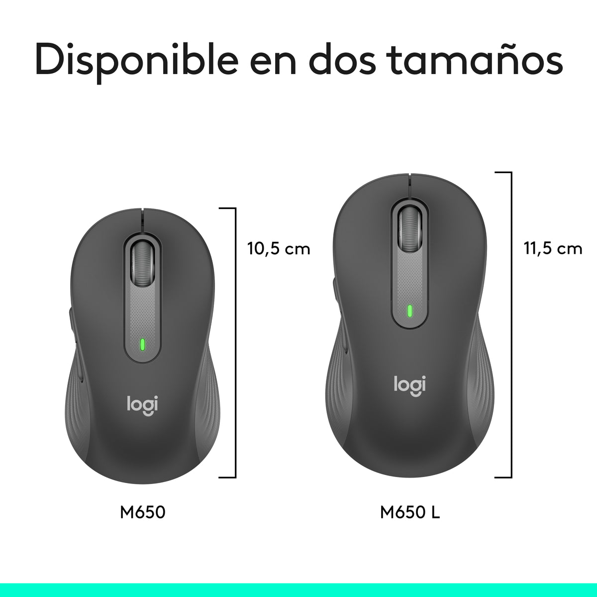 Mouse inalámbrico Logitech Signature M650 L