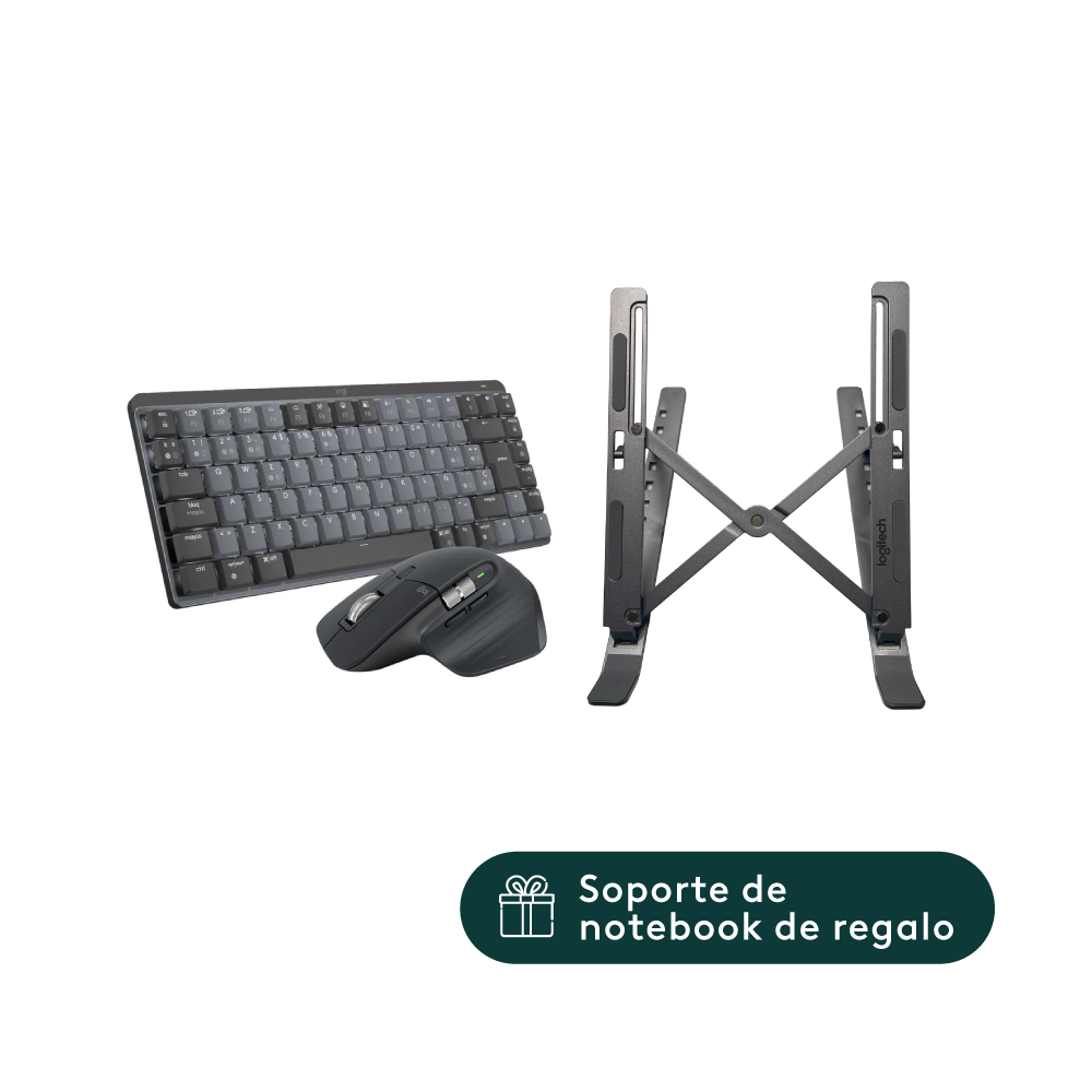 Combo Logitech Teclado Mx Mechanical Mini + Mouse Master 3s