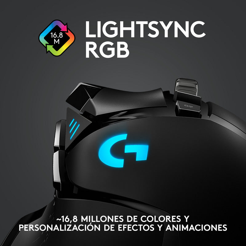 Mouse Gamer Inalámbrico Logitech G502 Lightspeed 25600dpi