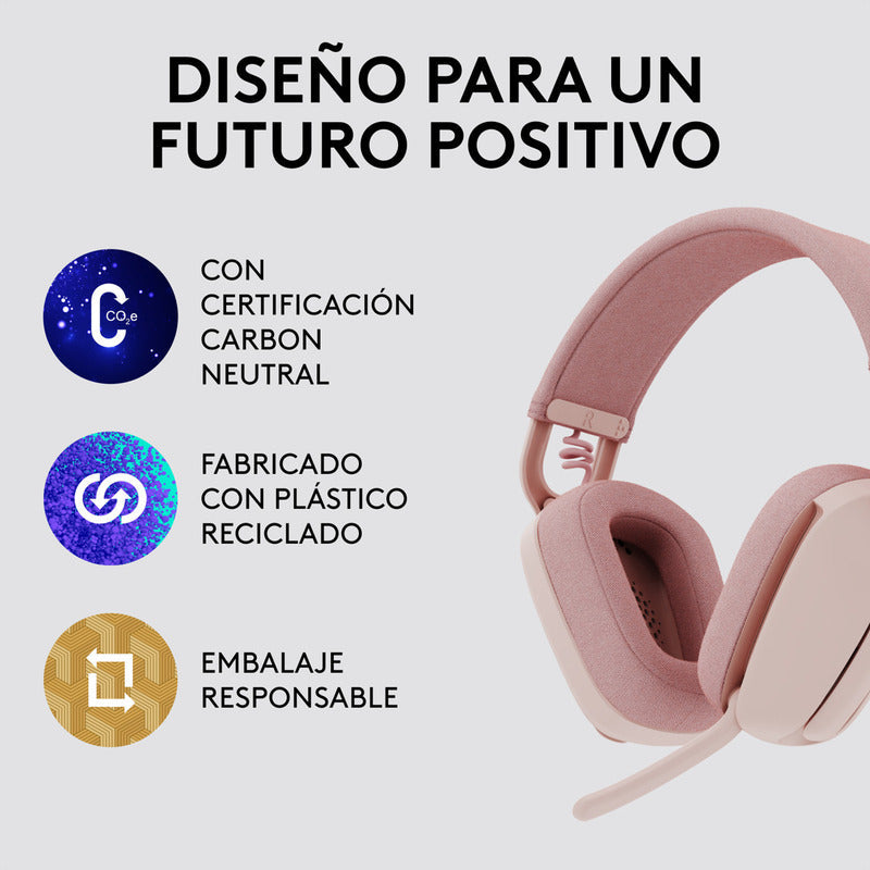 Auricular Profesional Logitech Zone Vibe 100 Inalámbrica