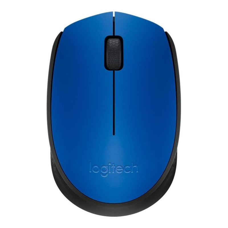 Mouse Inalámbrico Logitech M170, Cómodo Y Portátil, Azul