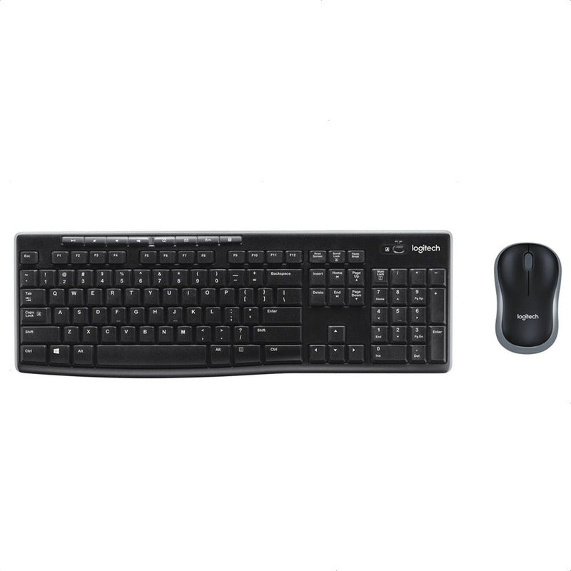 Teclado Multimedia Y Mouse Inalámbrico Logitech Mk270