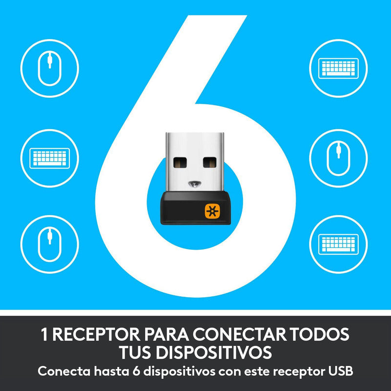 Teclado y Mouse Inalámbrico Logitech MK850 Performance