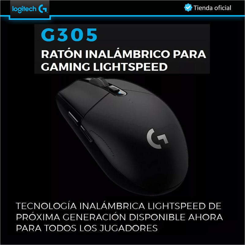 Combo Auricular Gamer G435 Inalámbrica + Mouse Gamer G305 N