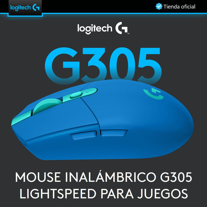 Combo Auricular Logitech Gamer G435 Inalámbrica + Mouse Gamer G305 A