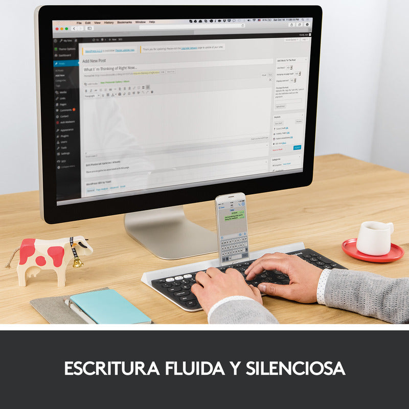 Combo Multi-device Logitech: Teclado K780 + Mouse M720