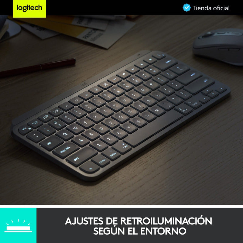 Combo Logitech Avanzado Teclado Mx Keys Mini + Mx Master 3s