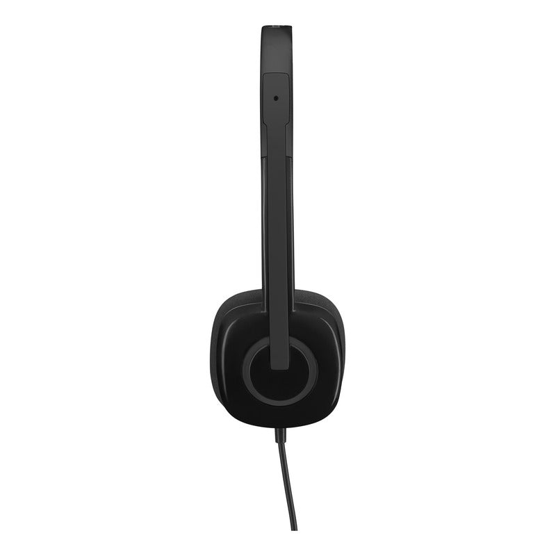 Auriculares Logitech H151, Ajustables, Ligeros Con Micrófono