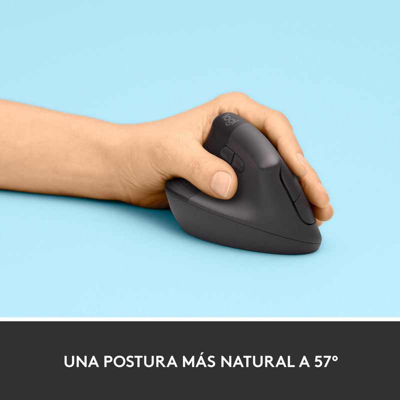 Combo Ergonómico Logitech Teclado Wave Keys + Mouse Lift Izq
