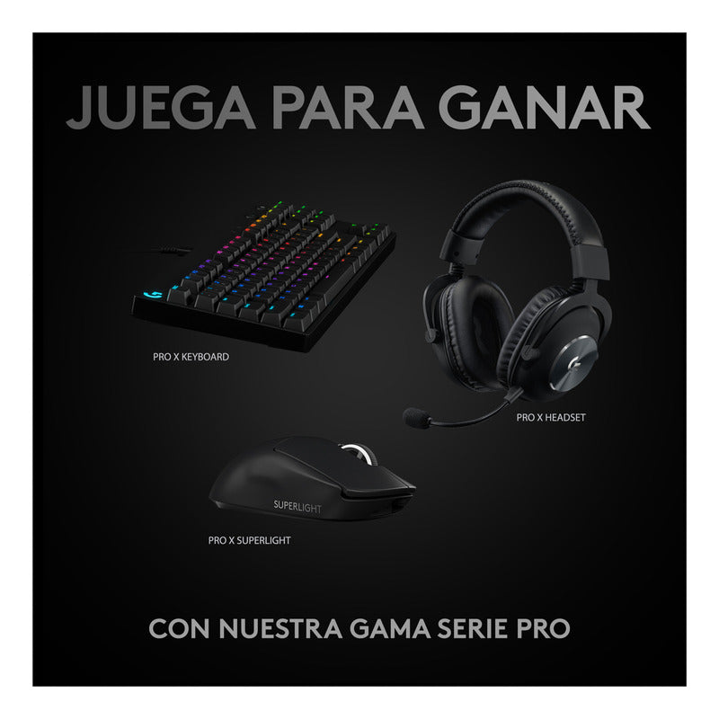Mouse Gamer Inalámbrico Logitech G Pro X Superlight, Negro