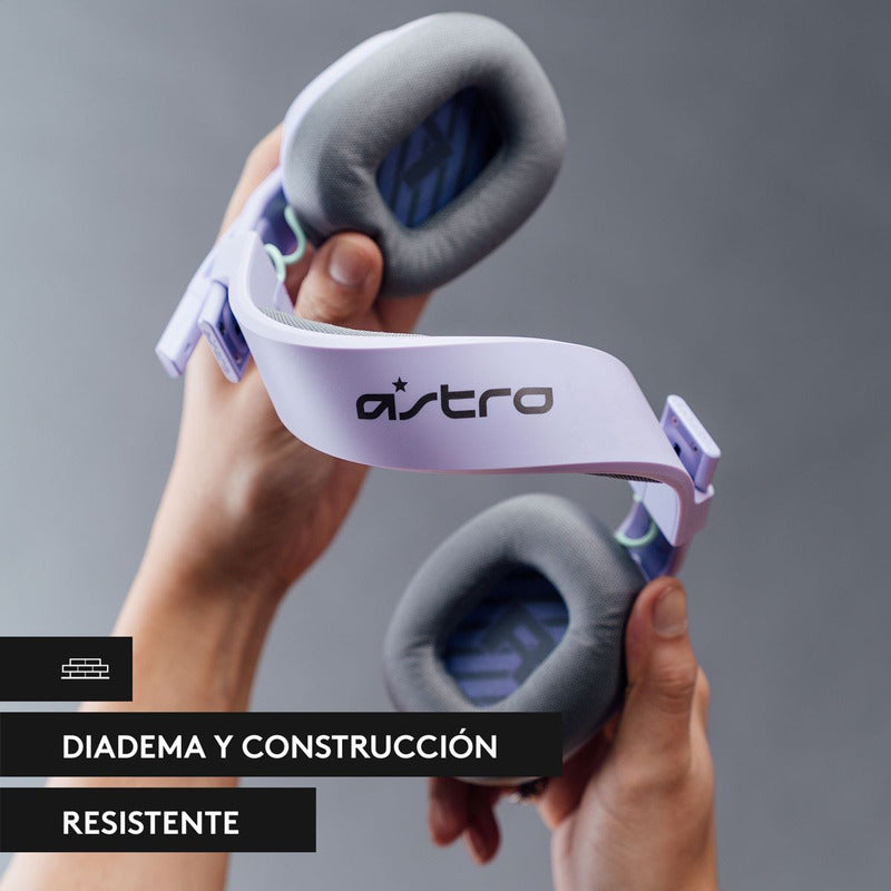 Auricular Gamer Astro A10 Gen 2, Pc/Ps5/Ps4, Xbox, Lavanda