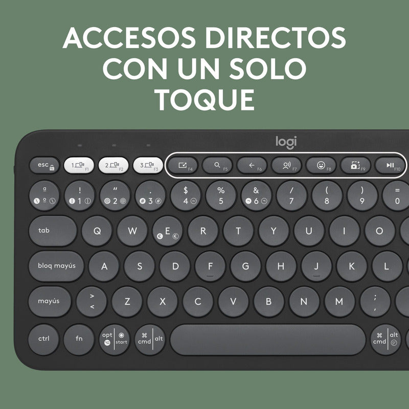 Combo Logitech Multi-dispositivo: Teclado K380s + Mouse M720