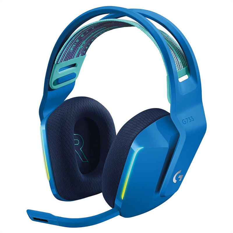 Auricular Gamer Logitech G733, Rgb Inalámbrica / 7.1 - Azul