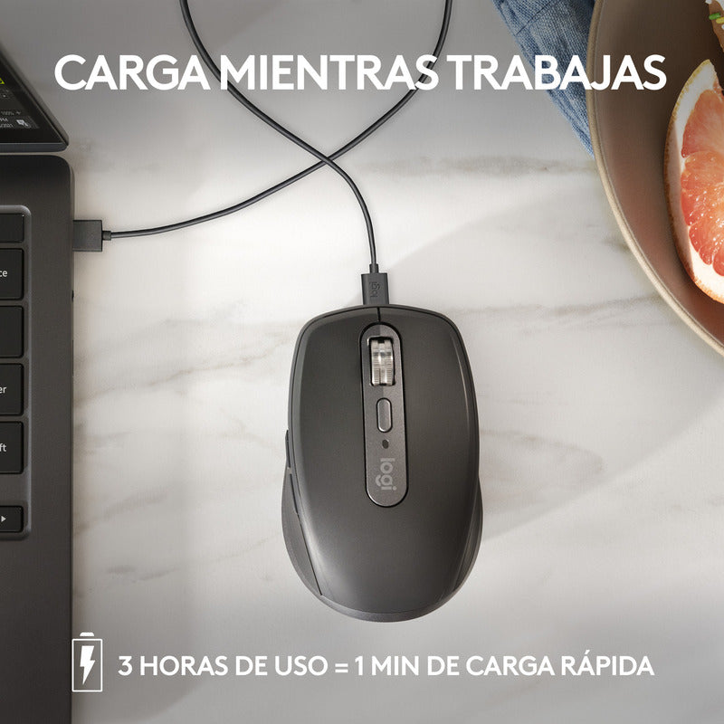 Mouse Logitech Mx Anywhere 3s, Compacto Avanzado Rosado