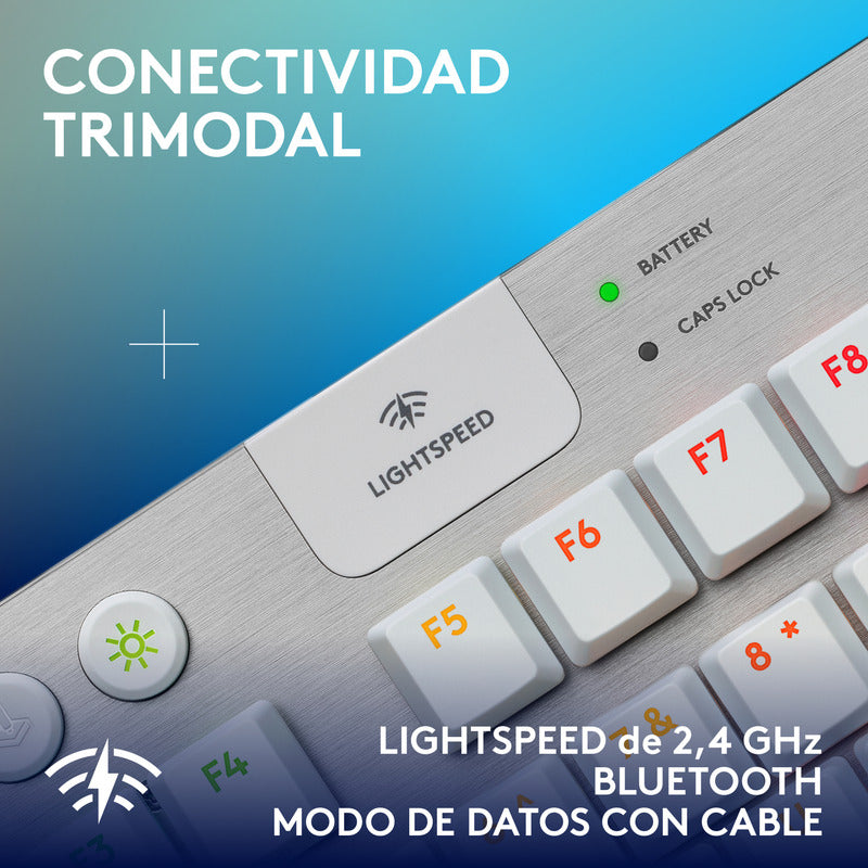 Teclado Gamer Logitech G915 X Lightspeed Tkl / Mecánico Slim