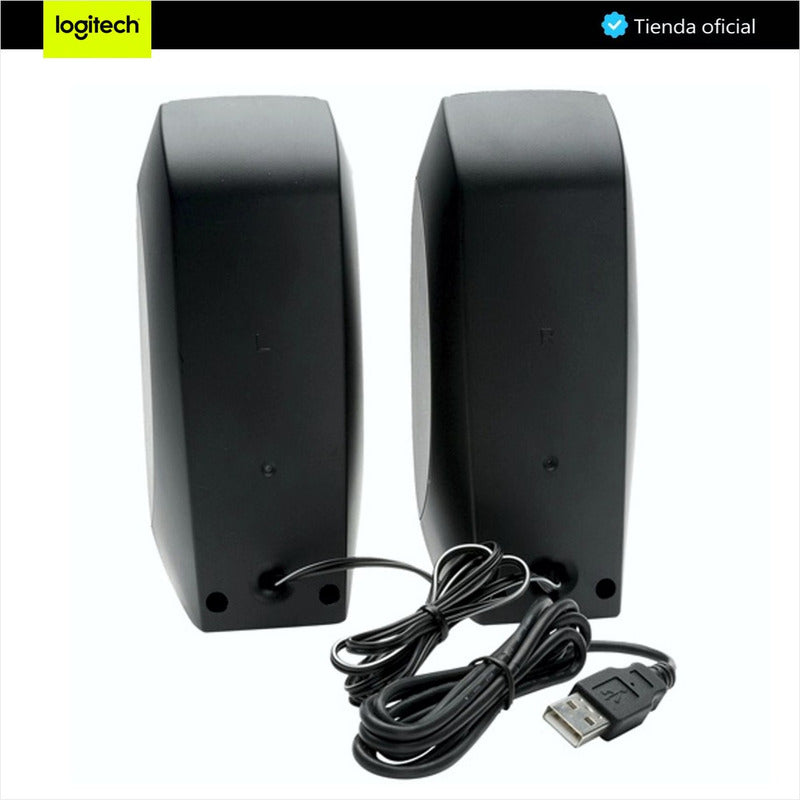 Altavoces Estéreo USB Logitech S150 con Control de Volumen y Mute