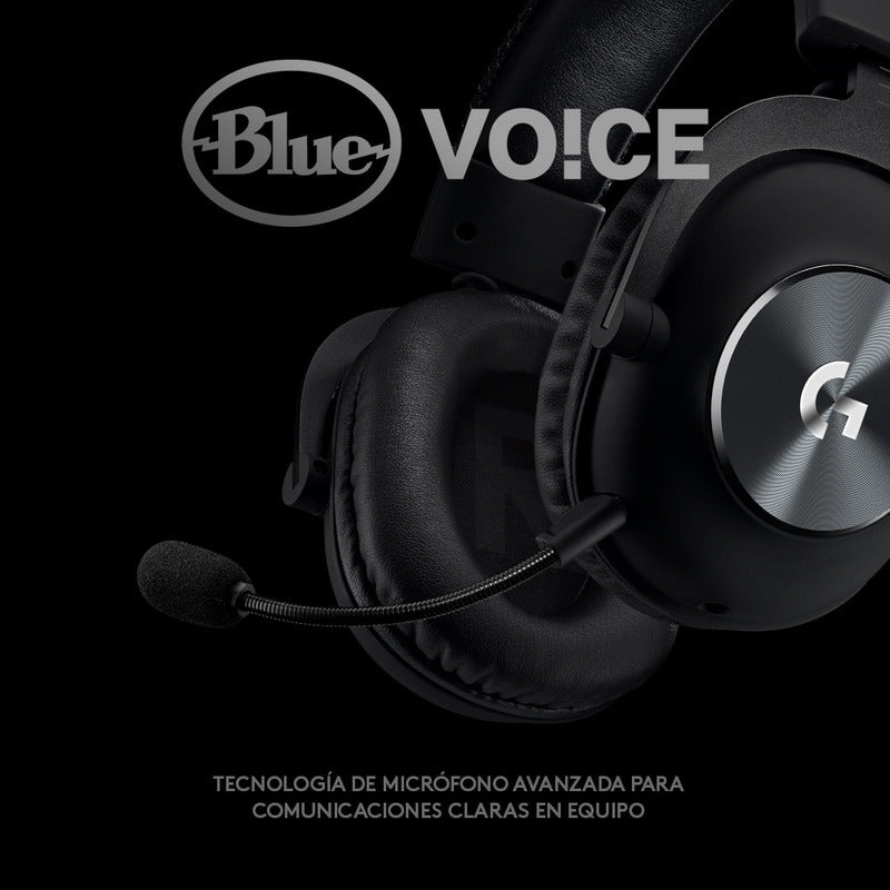 Auricular Gamer Logitech G Pro X, 7.1 Profesional, Pc Ps4 Xbox