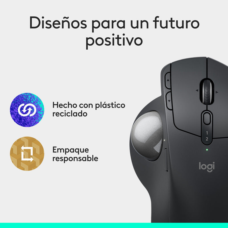Mouse Logitech Mx Ergo S, Trackball Inalámbrico / Recargable