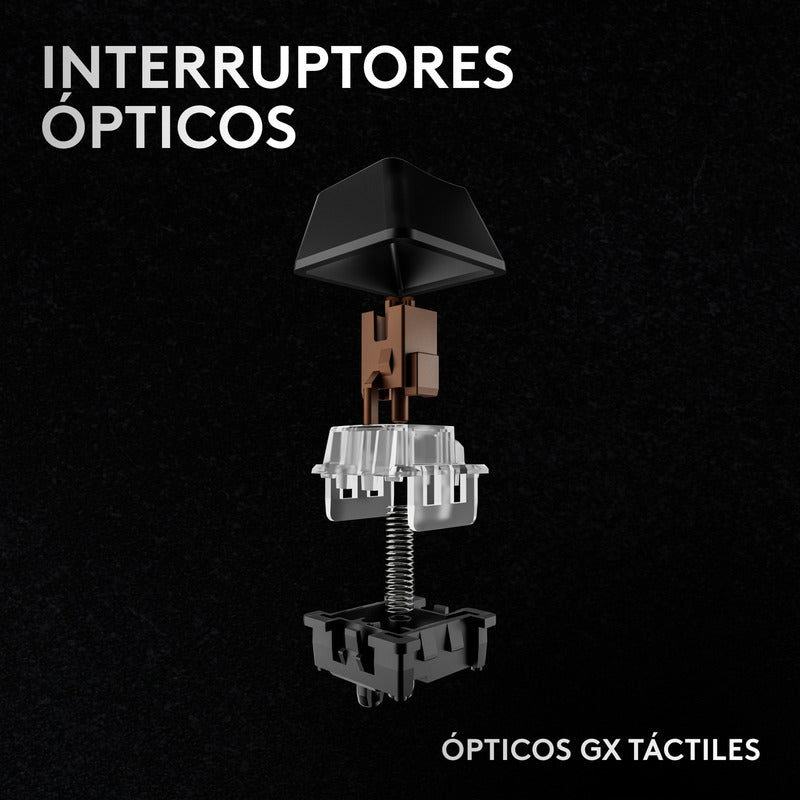 Teclado Gamer Logitech Pro X 60, Inalámbrico Lightspeed