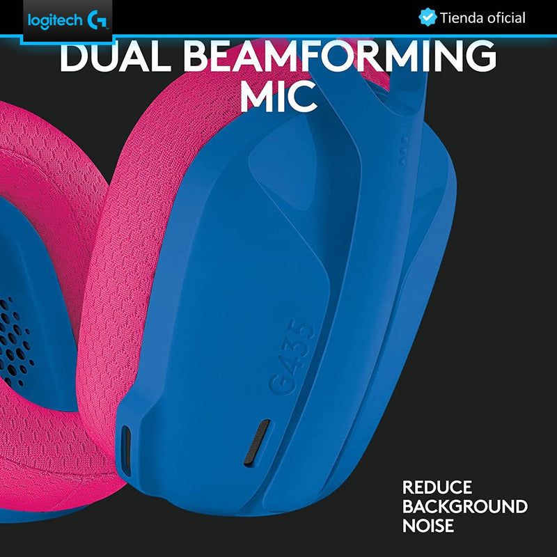 Combo Auricular Logitech Gamer G435 Inalámbrica + Mouse Gamer G305 A