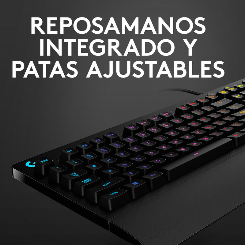 Teclado Gamer Logitech G213 Prodigy con Iluminación RGB LIGHTSYNC