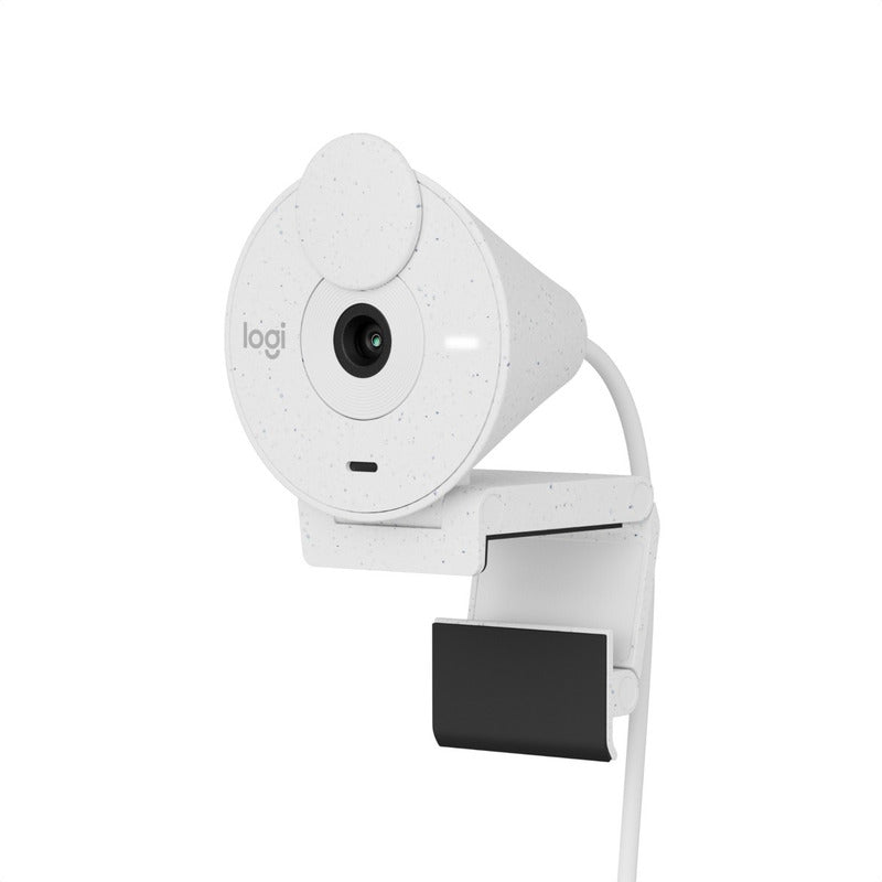 Webcam Logitech Brio 300 Full Hd 1080p Rightlight 2, Blanco