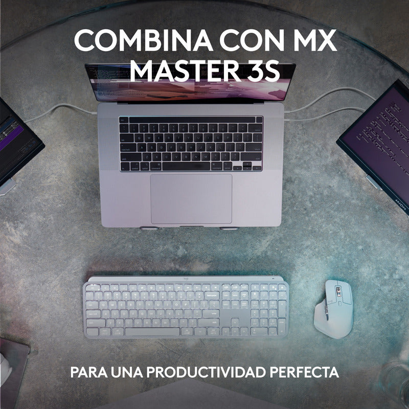 Teclado Recargable / Usuarios Avanzados Logitech Mx Keys S
