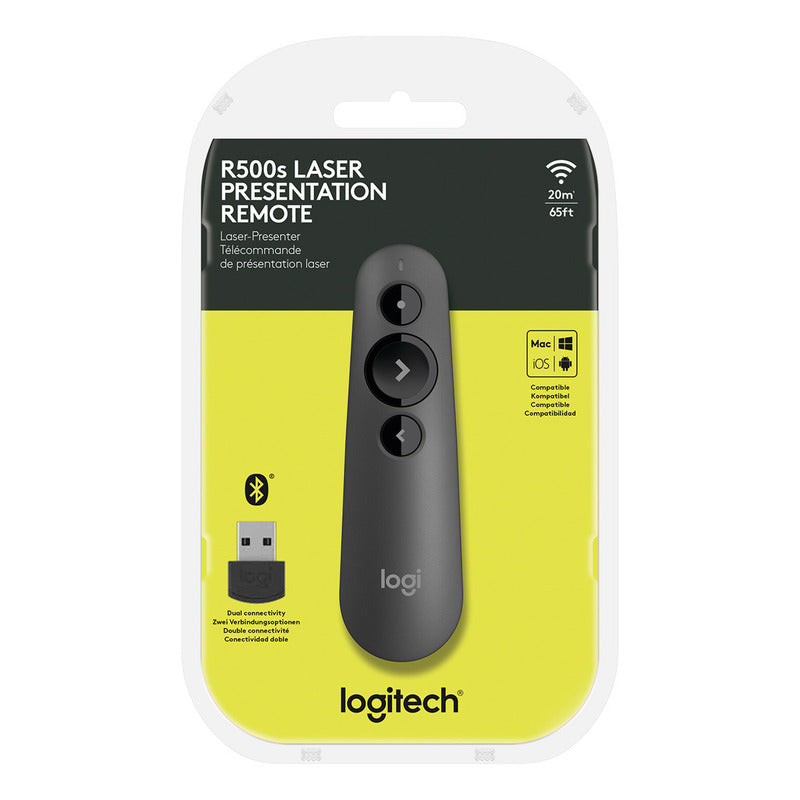 Señalador / Presentador Remoto Logitech R500s Luz Roja
