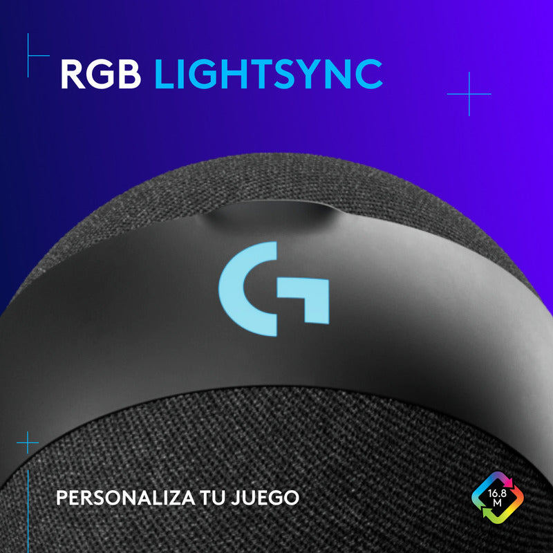 Micrófono Gamer Condensador Rgb Lightsync Logitech Yeti Orb