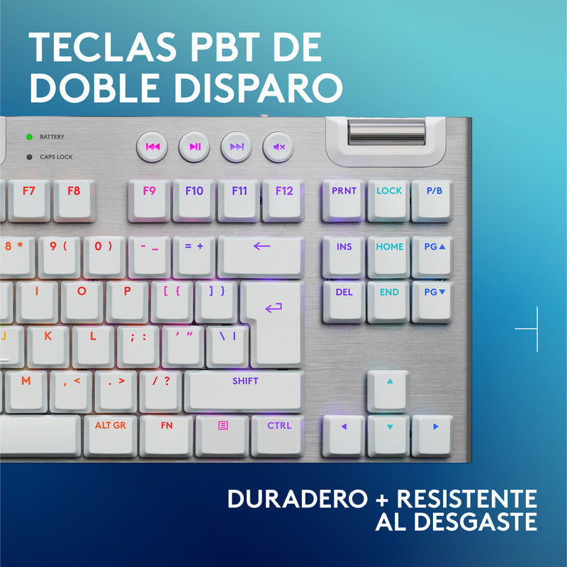 Teclado Gamer Logitech G915 X Lightspeed Tkl / Mecánico Slim