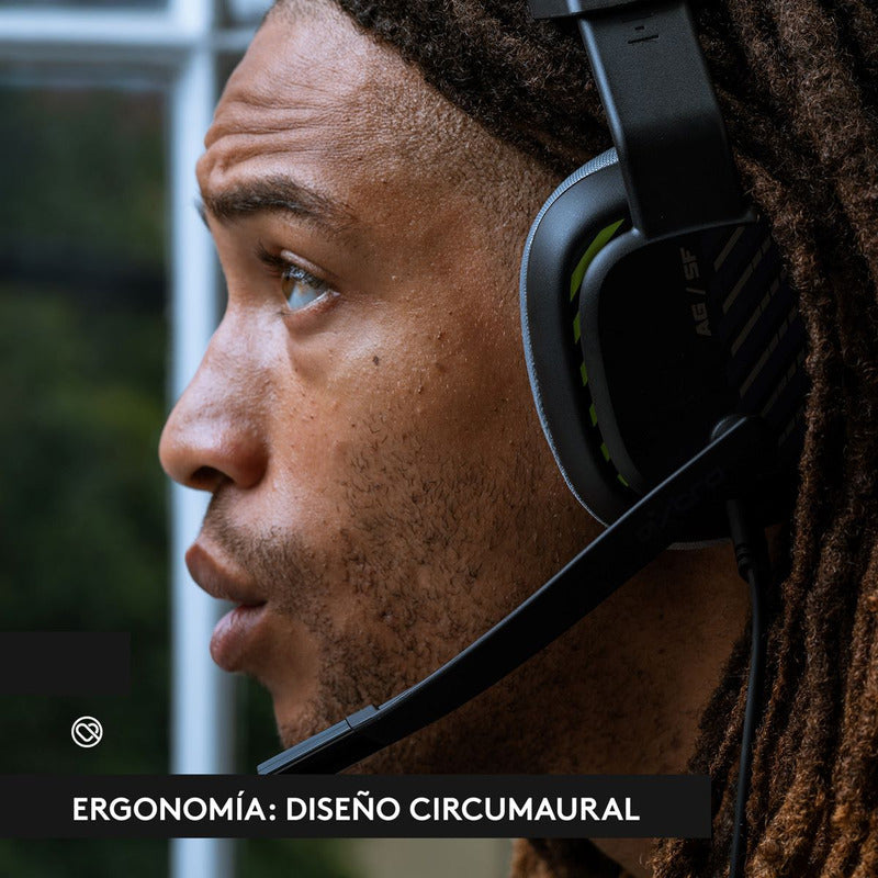 Auricular Gamer Astro A10 Gen 2, Pc/Ps5/Ps4 Negro