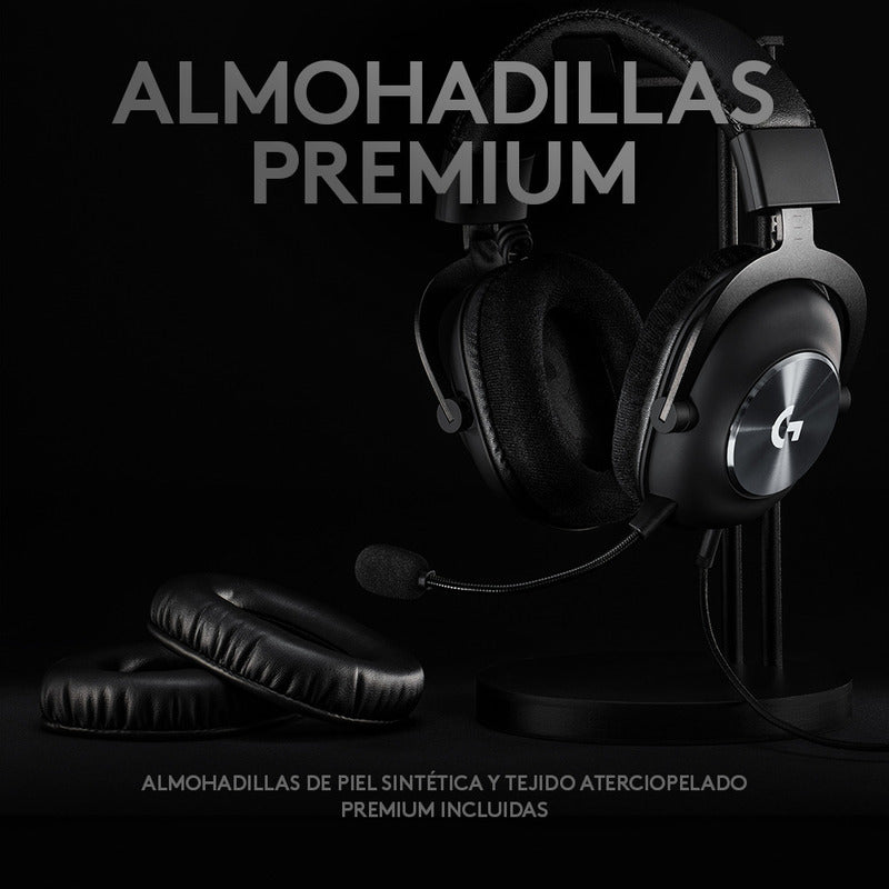 Auricular Gamer Logitech G Pro X, 7.1 Profesional, Pc Ps4 Xbox