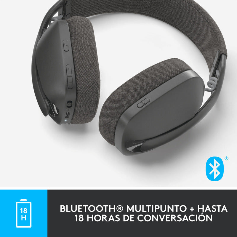 Auricular Profesional Logitech Zone Vibe 100 Inalámbrica