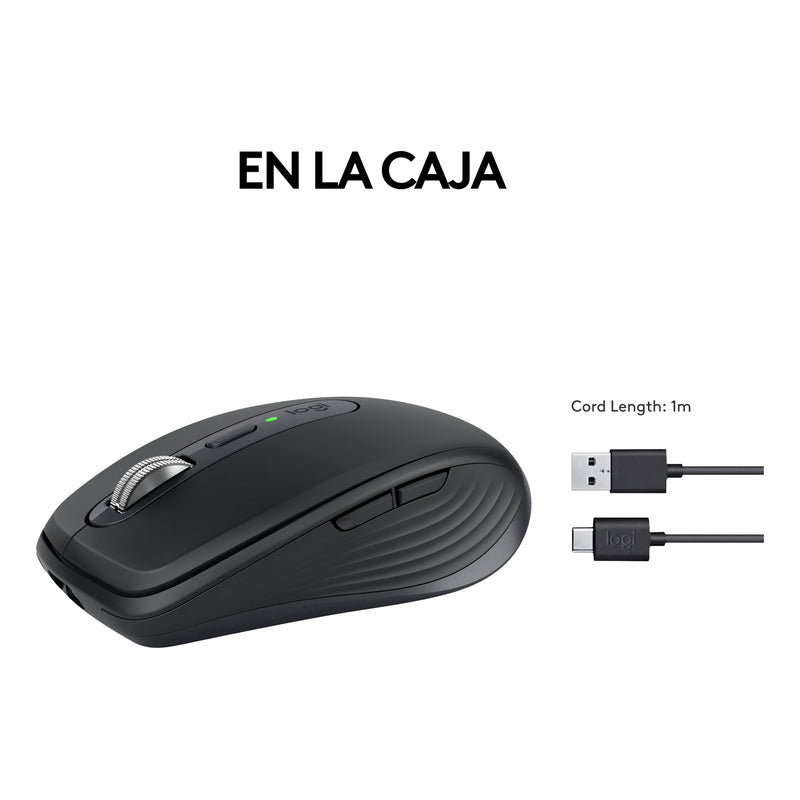 Mouse Compacto Logitech Mx Anywhere 3s, Usuarios Avanzados