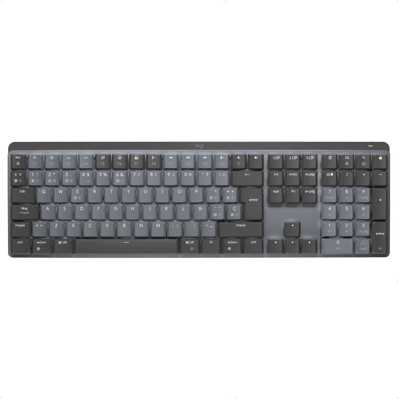 Teclado Recargable Iluminado de Alto Desempeño Logitech MX Mechanical