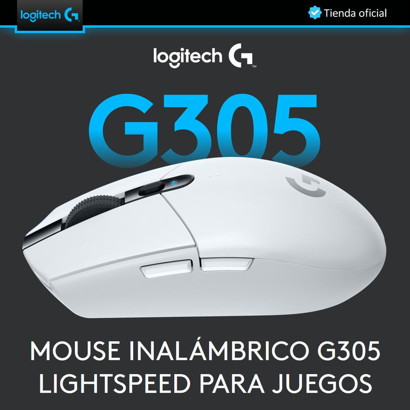 Combo Logitech Auricular Gamer G435 Inalámbrica + Mouse Gamer G305 B