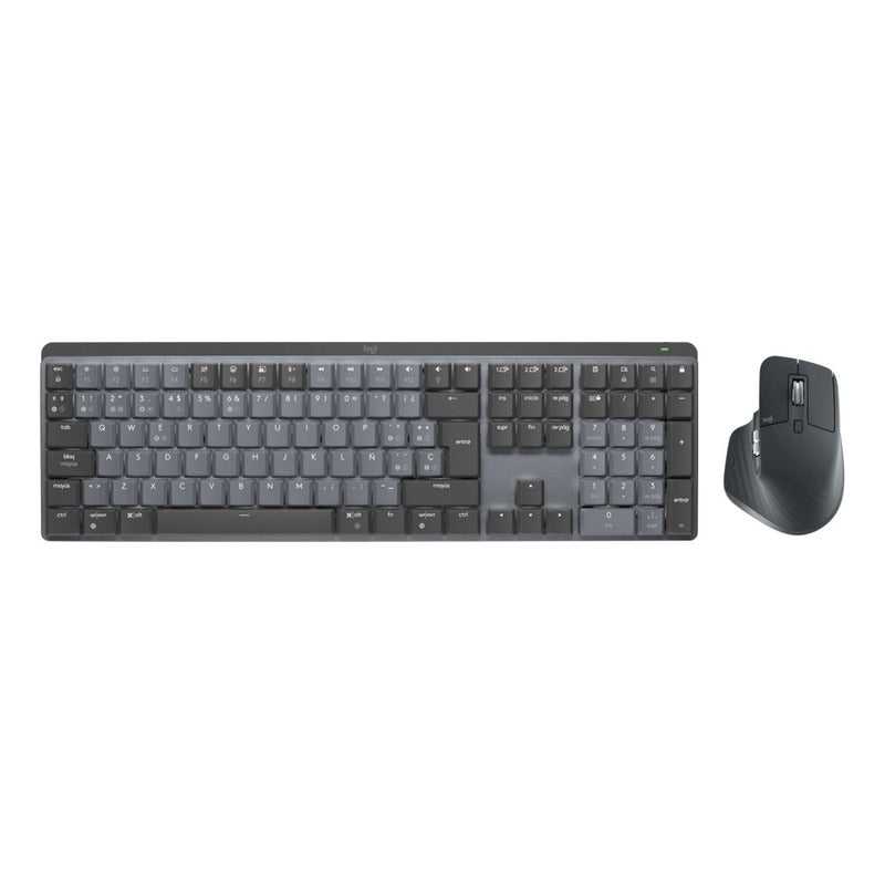 Combo Logitech Teclado Mx Mechanical + Mouse Mx Master 3s