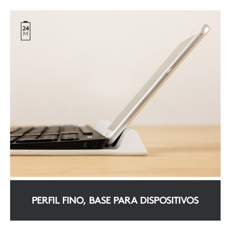 Teclado Completo Multidispositivo Inalámbrico Logitech K780