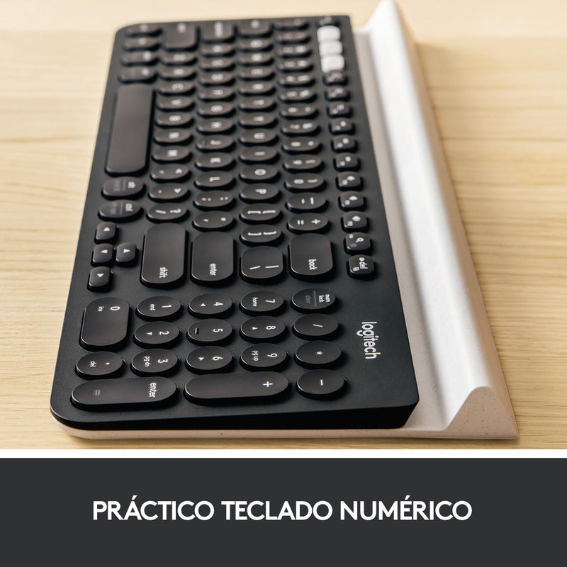 Teclado Completo Multidispositivo Inalámbrico Logitech K780