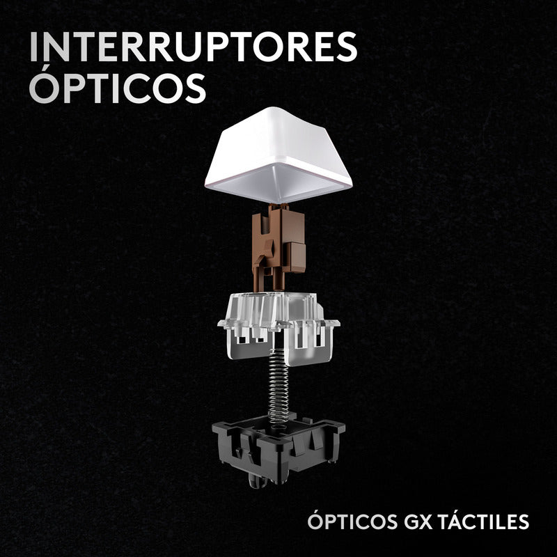 Teclado Gamer Logitech Pro X 60, Inalámbrico Lightspeed